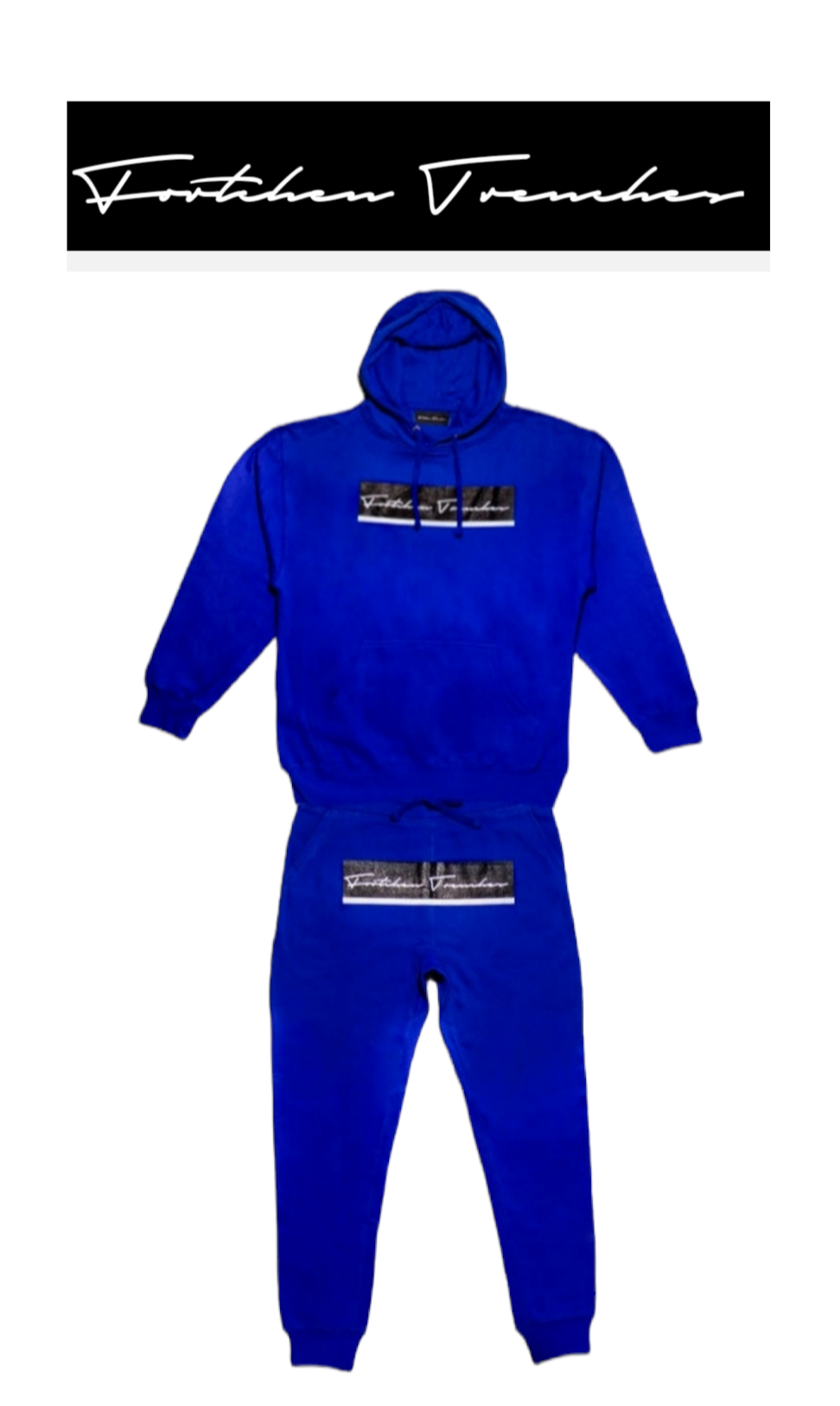 FTRENCHES JOGGER SET (NIP BLUE)