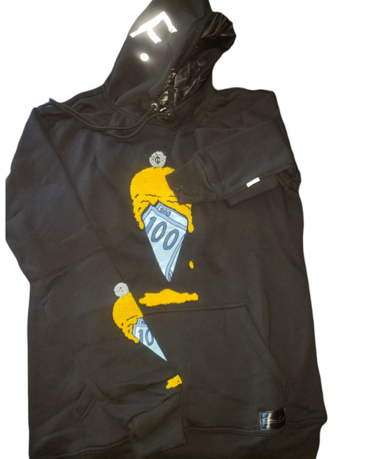CASH CREAM (BLK) HOODIE